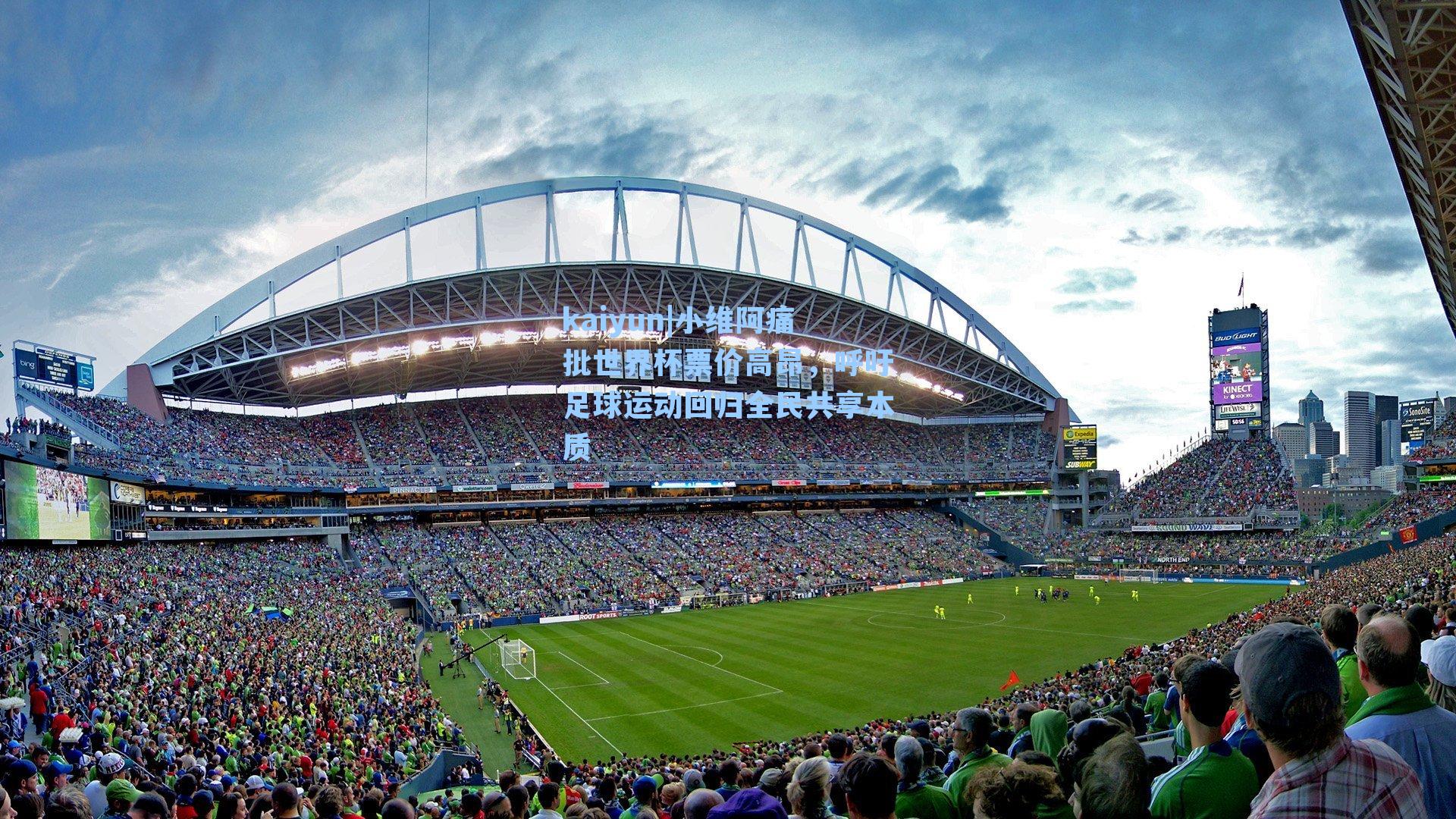 kaiyun|小维阿痛批世界杯票价高昂，呼吁足球运动回归全民共享本质